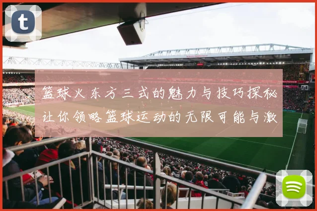 篮球火东方三式的魅力与技巧探秘让你领略篮球运动的无限可能与激情